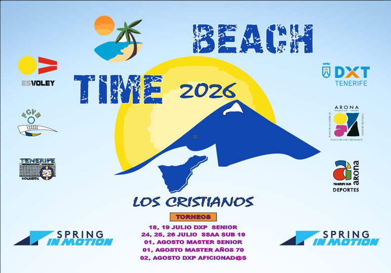 BEACH TIME «CUADROS DE COMPETICION»